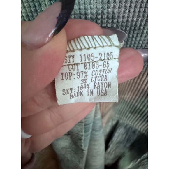 Vintage Babara Lesser tie dye maxi‎ dress size S fairy grunge whimsygoth crinkle - Picture 5 of 6